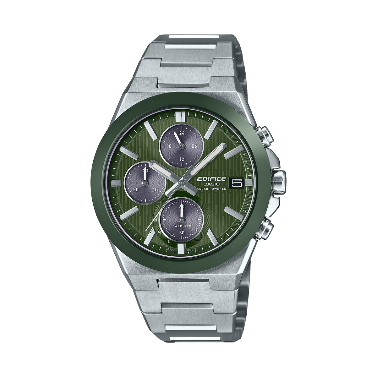Orologio Casio EFS-S650D-3AEF Edifice Solar Cronografo Verde