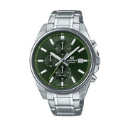 Orologio Casio EFV-610D-3CVUEF Cronografo Acciaio Verde