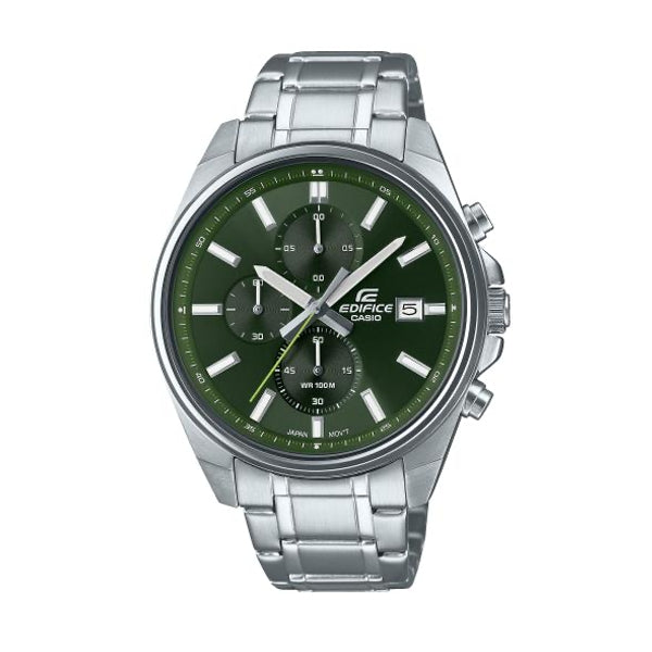 Orologio Casio EFV-610D-3CVUEF Cronografo Acciaio Verde