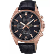 Orologio Casio EFV-610ECL-1AUEF Cronografo Pelle Nero Racing