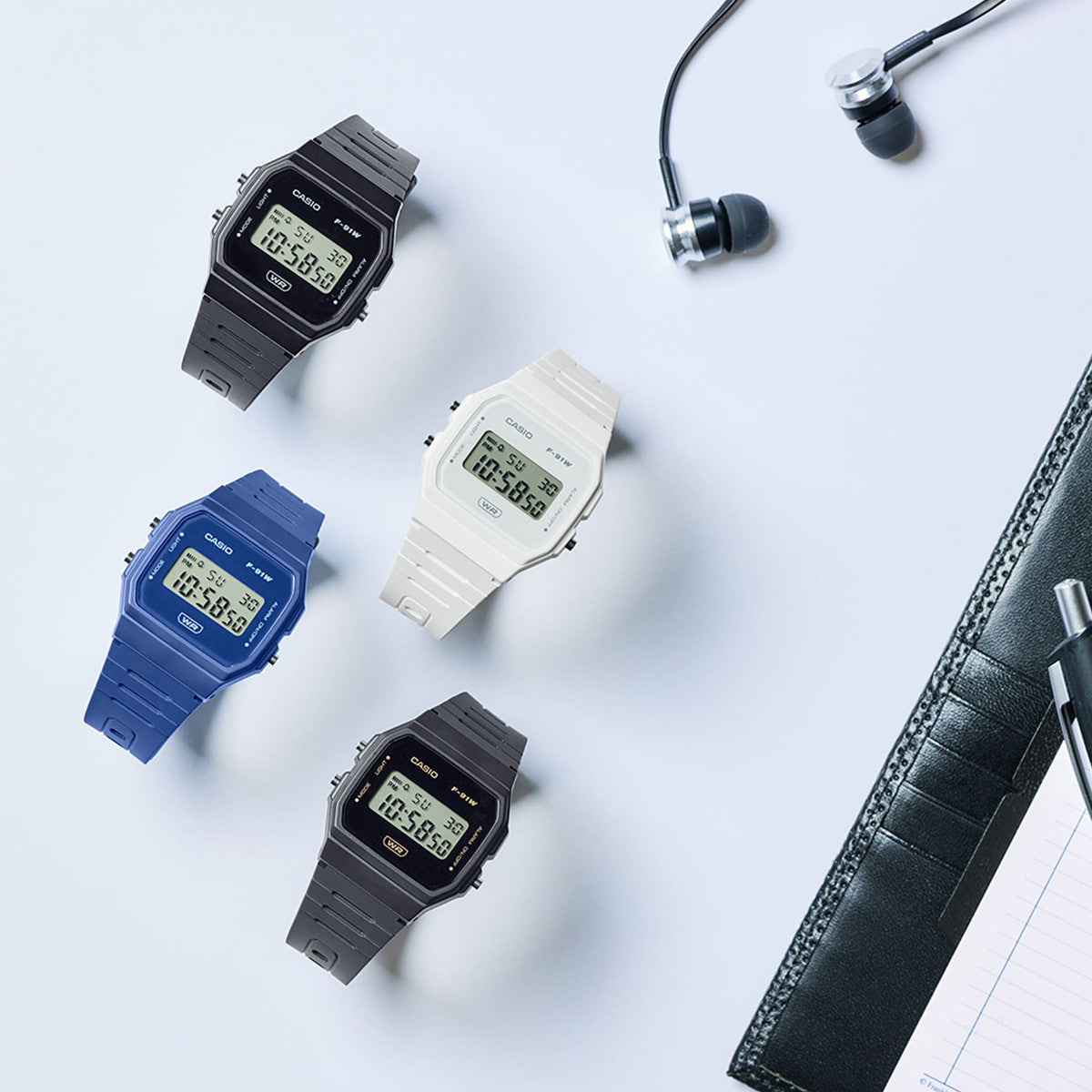 Orologio Casio F-91WB-2A1EF