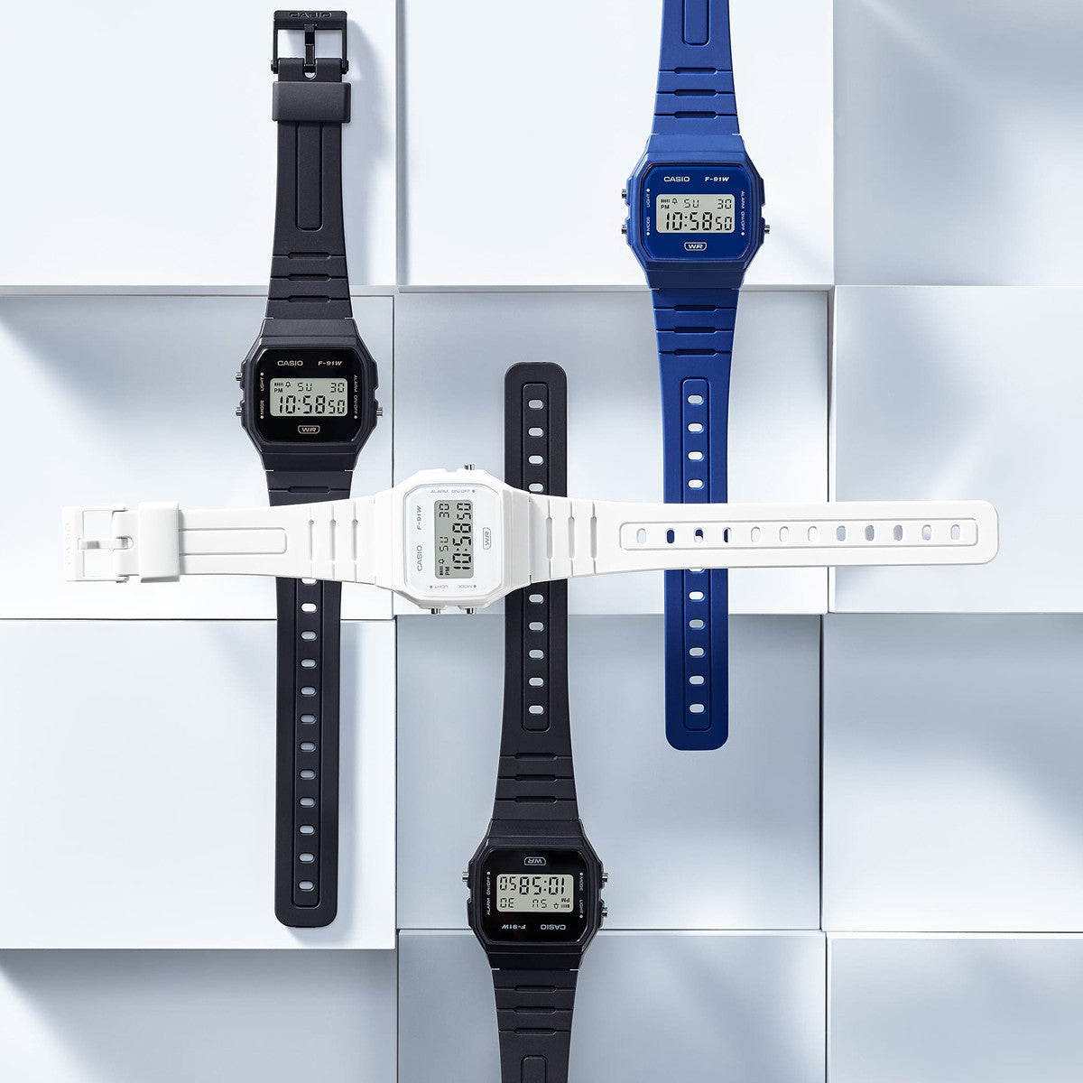 Orologio Casio F-91WB-2A1EF