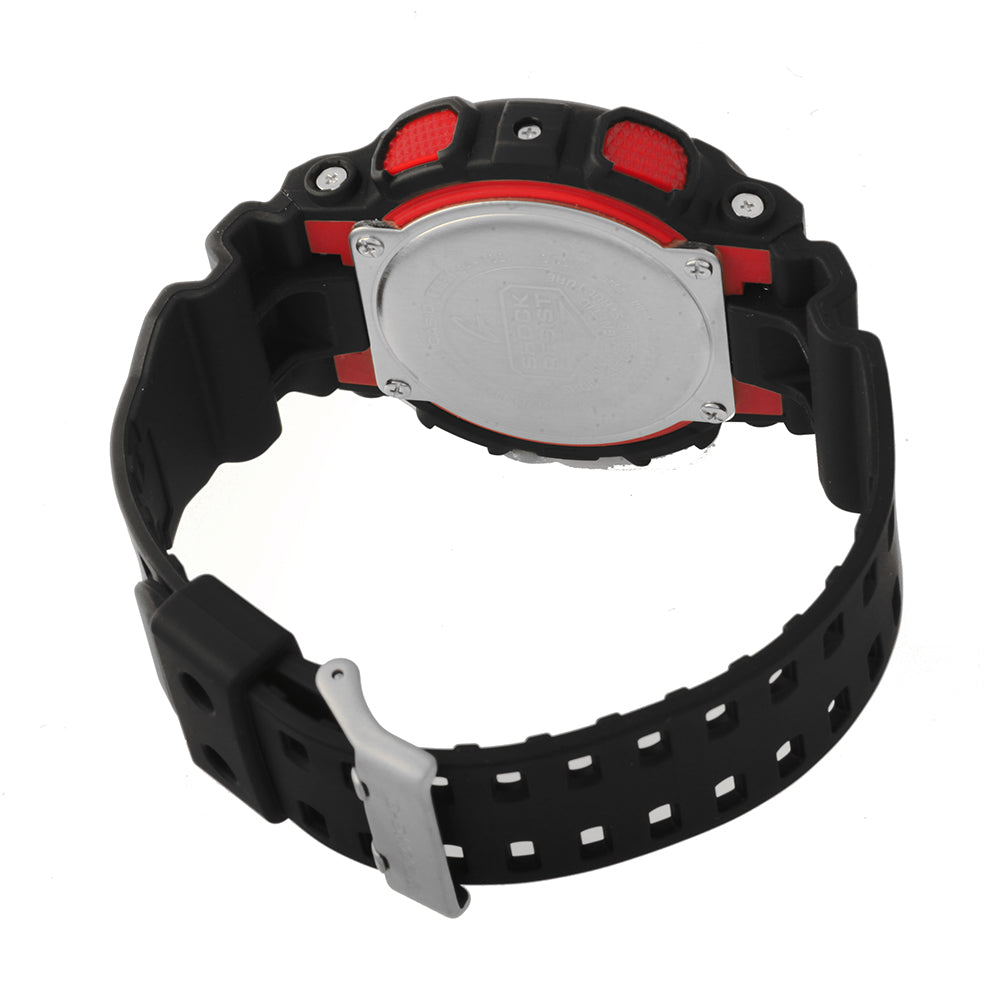 Orologio Casio G-SHOCK GA-100-1A4ER Serie X-Large Nero/Rosso