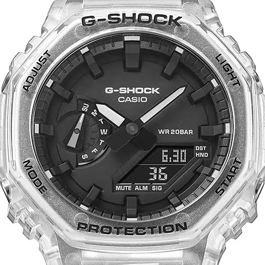 Orologio Casio G-SHOCK GA-2100SKE-7AER Skeleton Series Trasparente