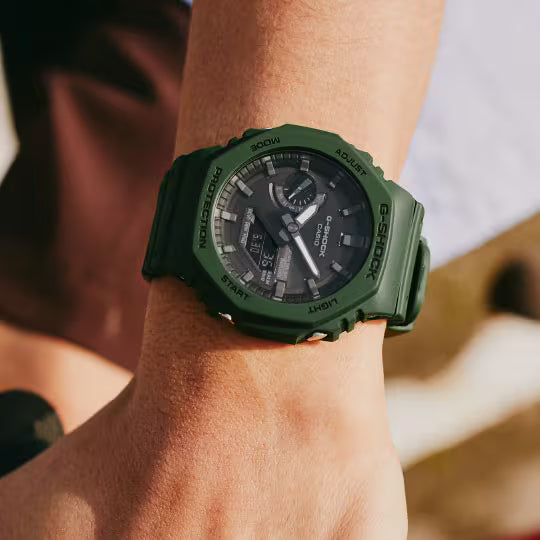 Orologio Casio G-SHOCK GA-B2100-3AER Bluetooth Tough Solar Verde