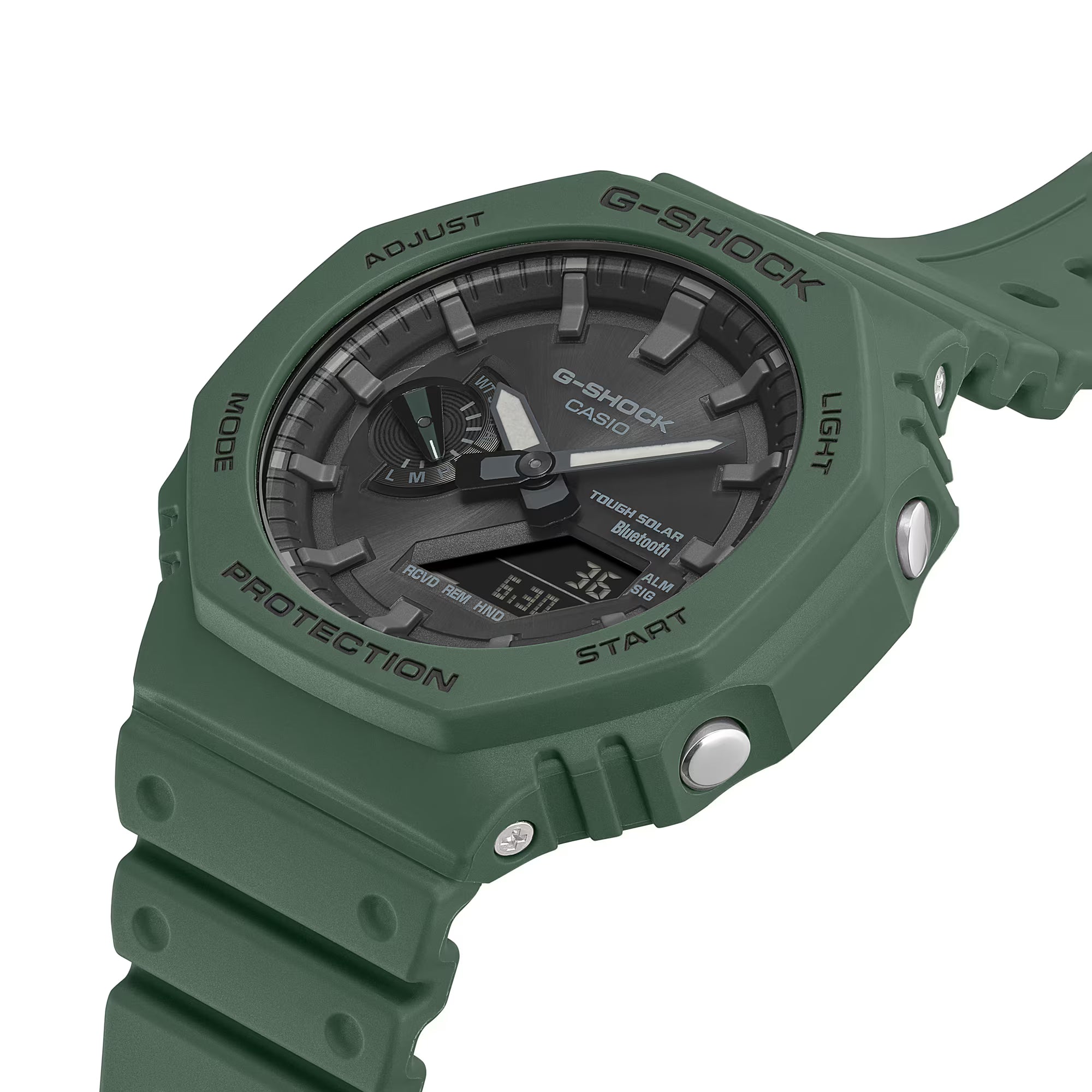 Orologio Casio G-SHOCK GA-B2100-3AER Bluetooth Tough Solar Verde
