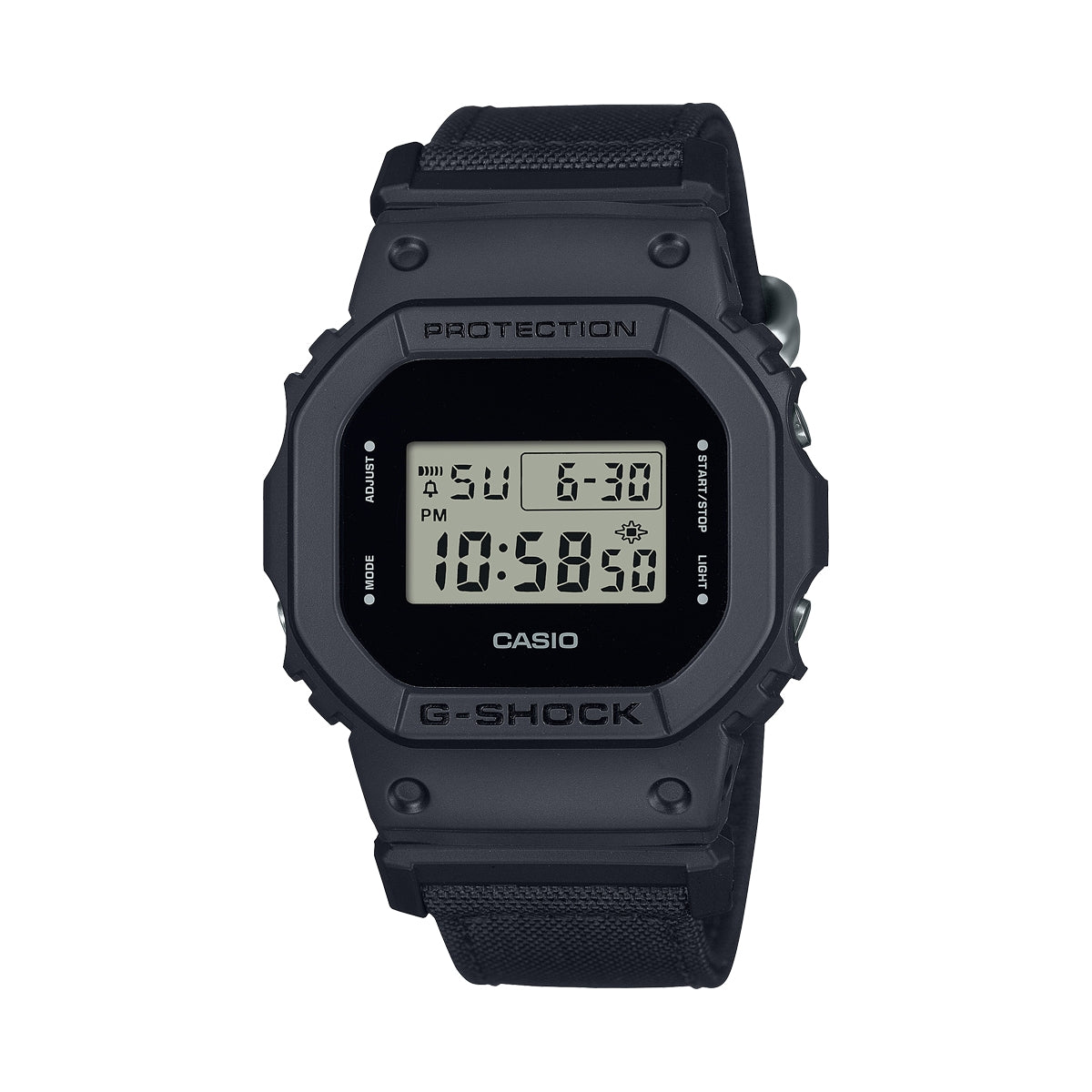 Orologio Casio G-Shock DW-5600BCE-1ER Quadrato Cordura Nero