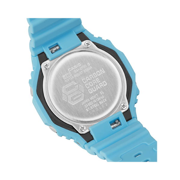 Orologio Casio G-Shock GA-2100-2A2ER CasiOak Blu Elettrico