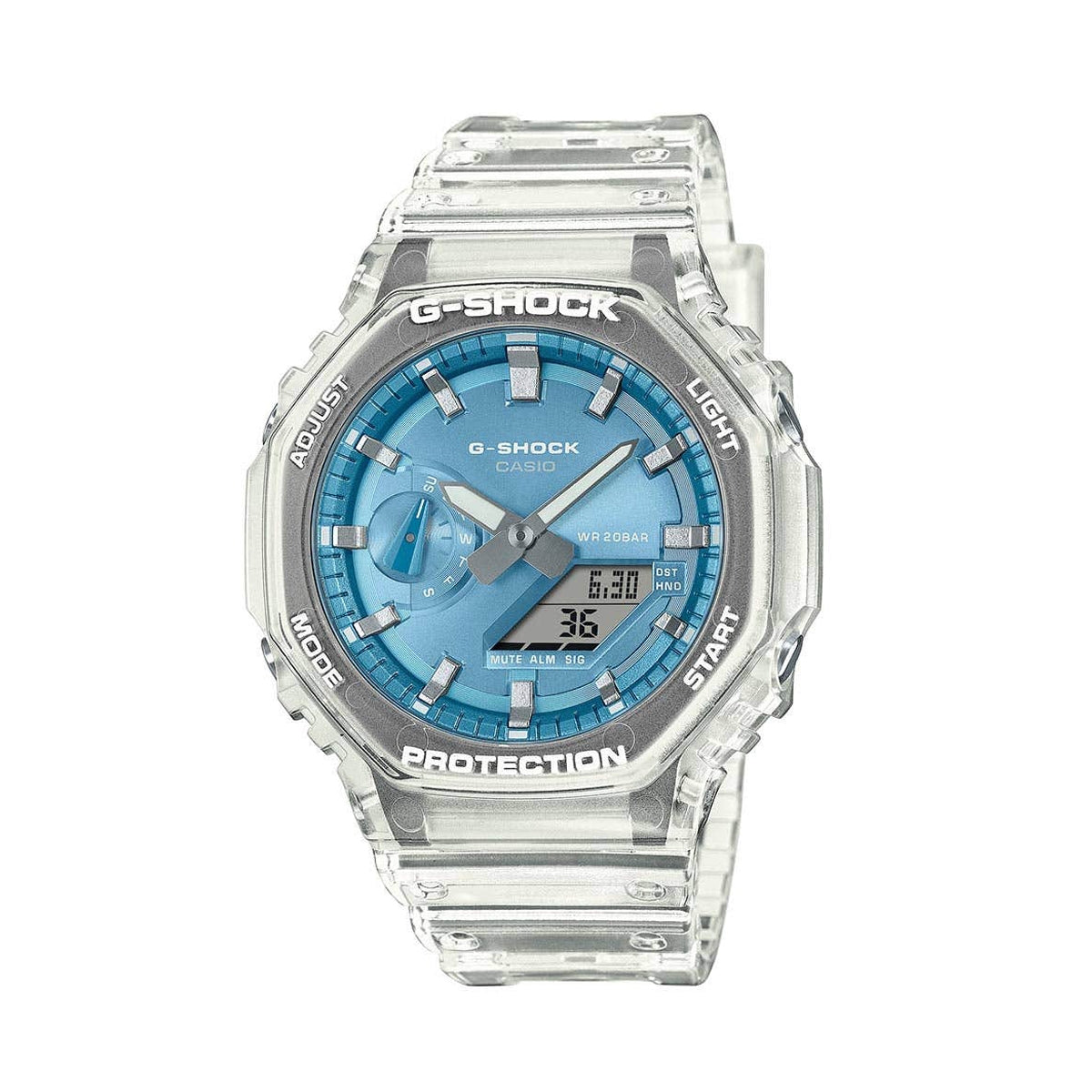 Orologio Casio G-Shock GA-2100BM-7A2ER CasiOak Bianco