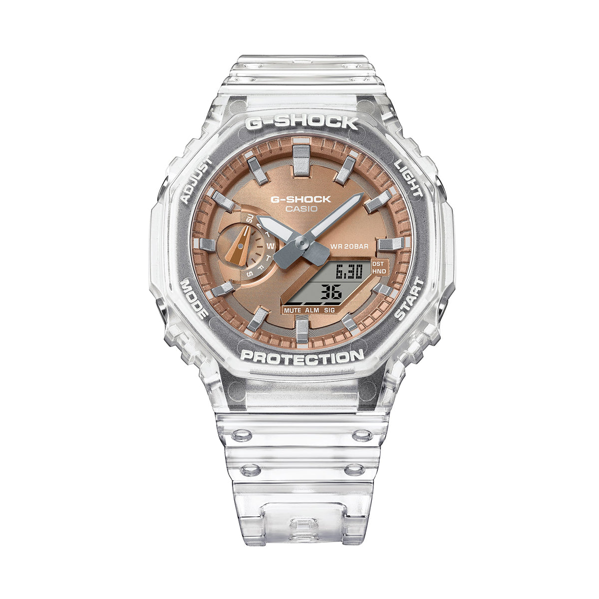 Orologio Casio G-Shock GA-2100BM-7A5ER CasiOak Bianco