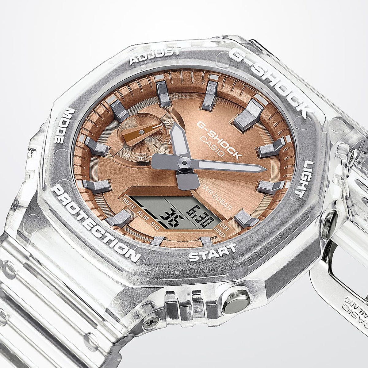 Orologio Casio G-Shock GA-2100BM-7A5ER CasiOak Bianco