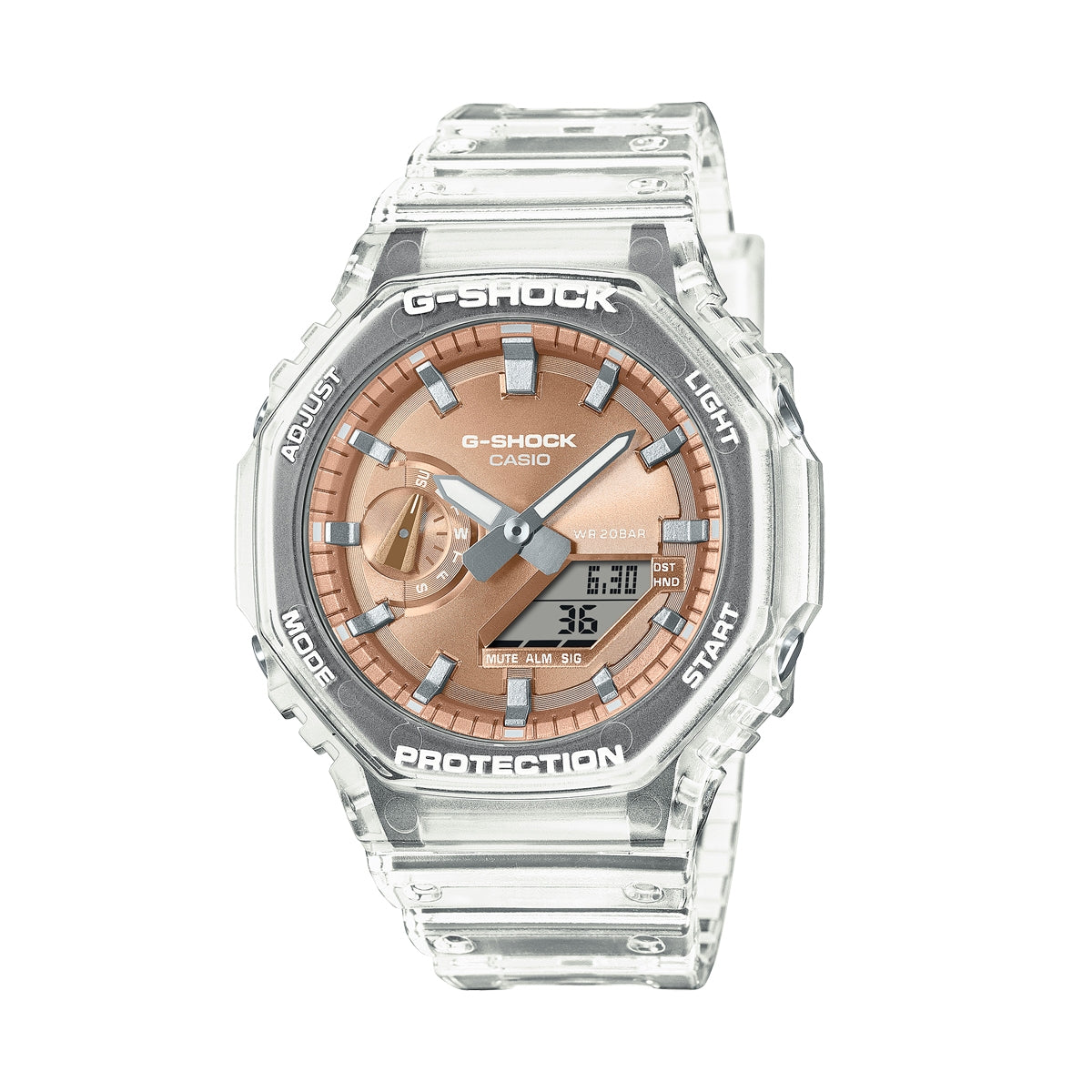Orologio Casio G-Shock GA-2100BM-7A5ER CasiOak Bianco