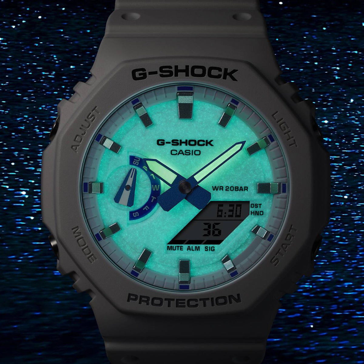 Orologio Casio G-Shock GA-2100HDS-7AER CasiOak Samurai