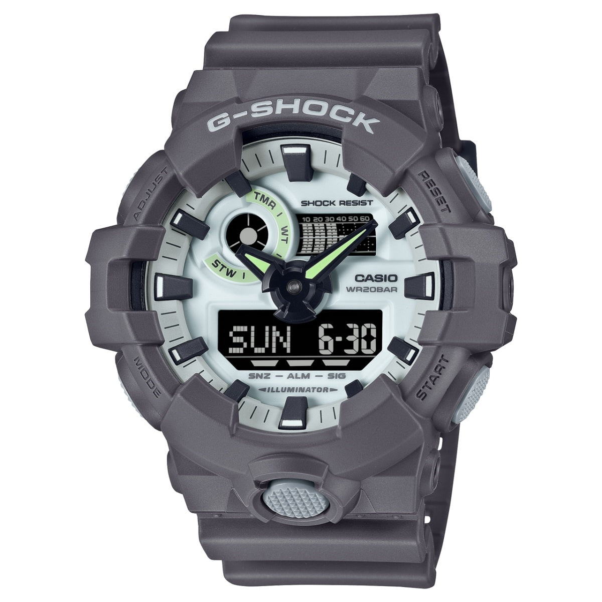 Orologio Casio G-Shock GA-700HD-8ADF Heavy Duty Grigio