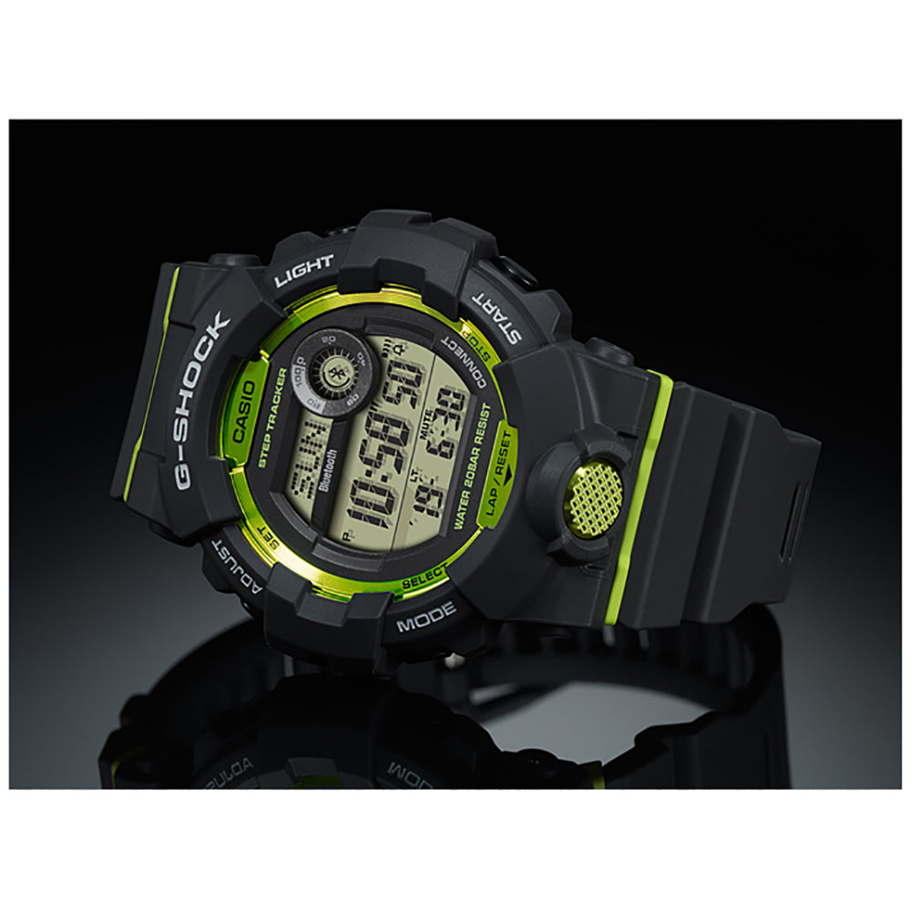 Orologio Casio G-Shock GBD-800-8ER G-Squad Bluetooth Grigio