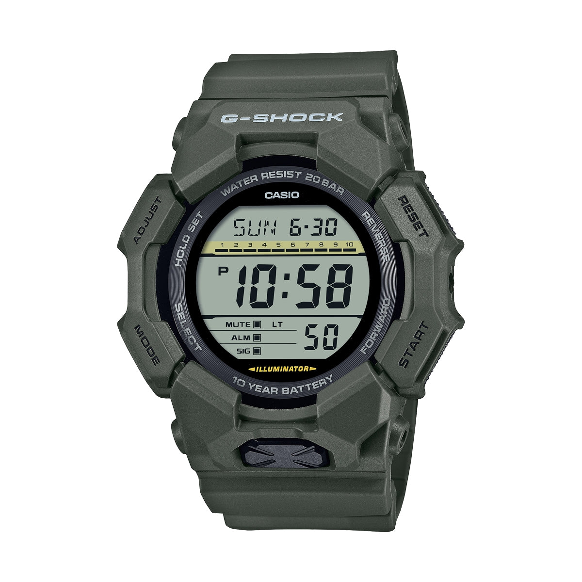 Orologio Casio G-Shock GD-010-3ER Digitale Verde