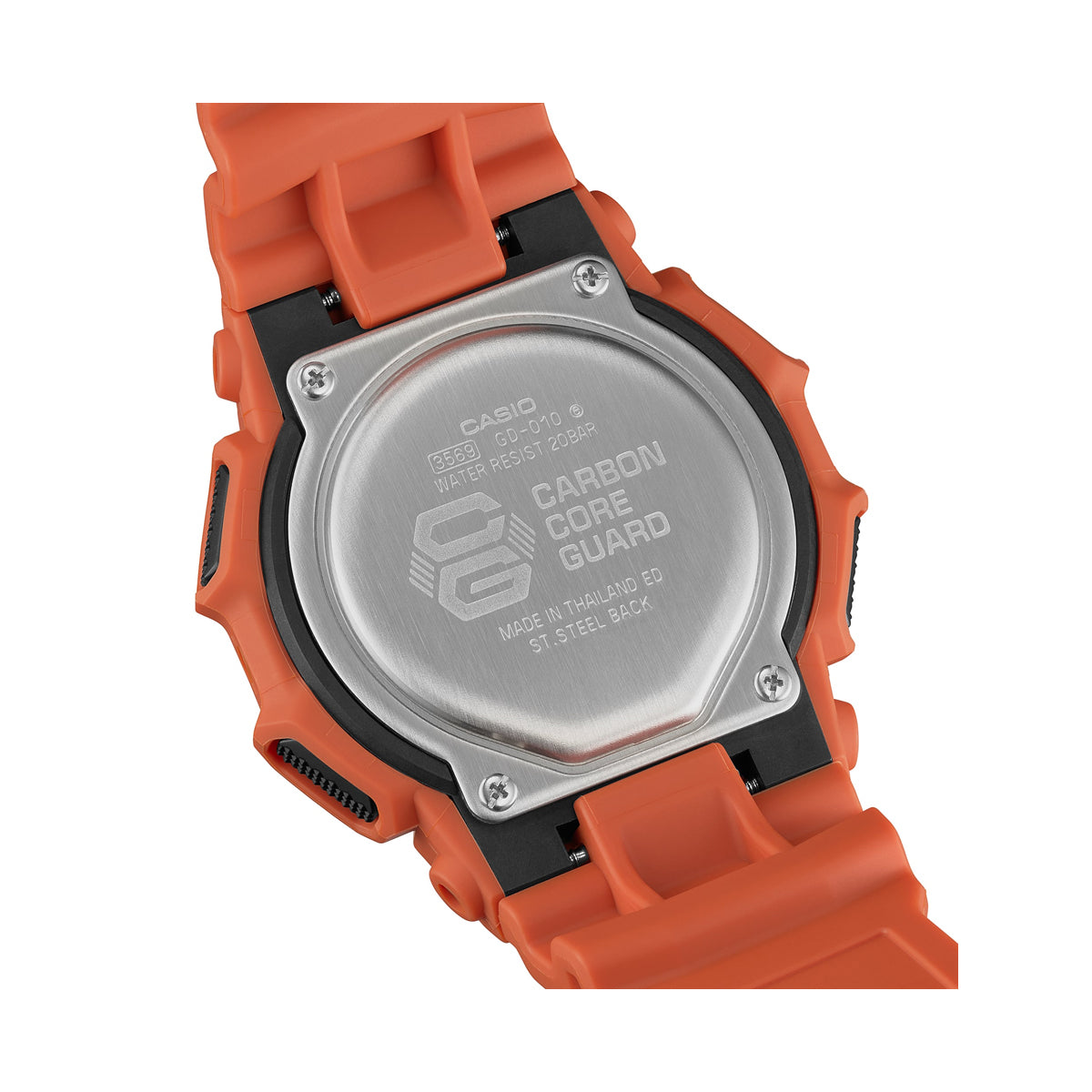 Orologio Casio G-Shock GD-010-4ER Digitale Arancio