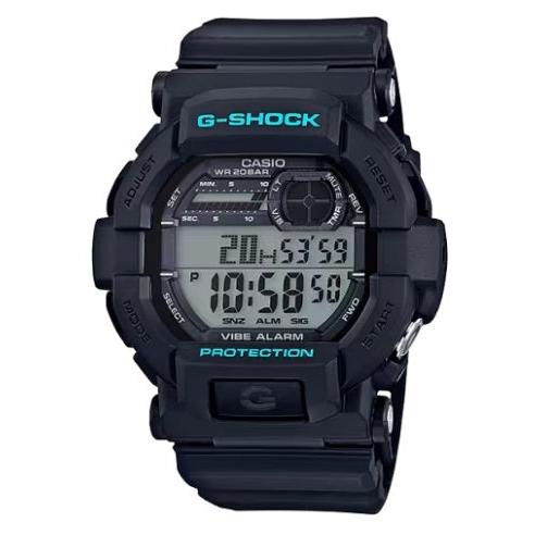 Orologio Casio G-Shock GD-350-1CDR Allarme a Vibrazione Nero