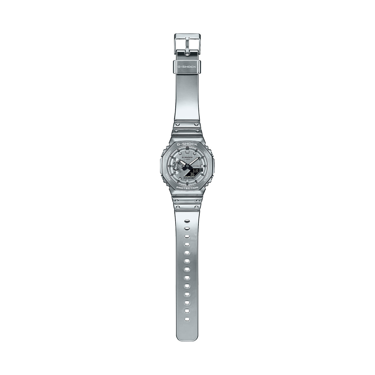 Orologio Casio G-Shock GM-2100YM-8AER CasiOak Metallo Grigio Iridato