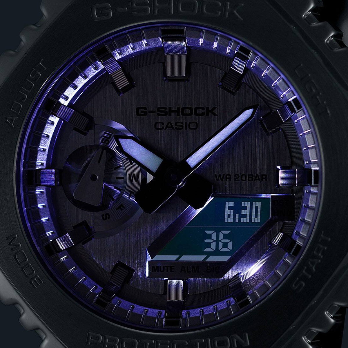 Orologio Casio G-Shock GM-2100YM-8AER CasiOak Metallo Grigio Iridato