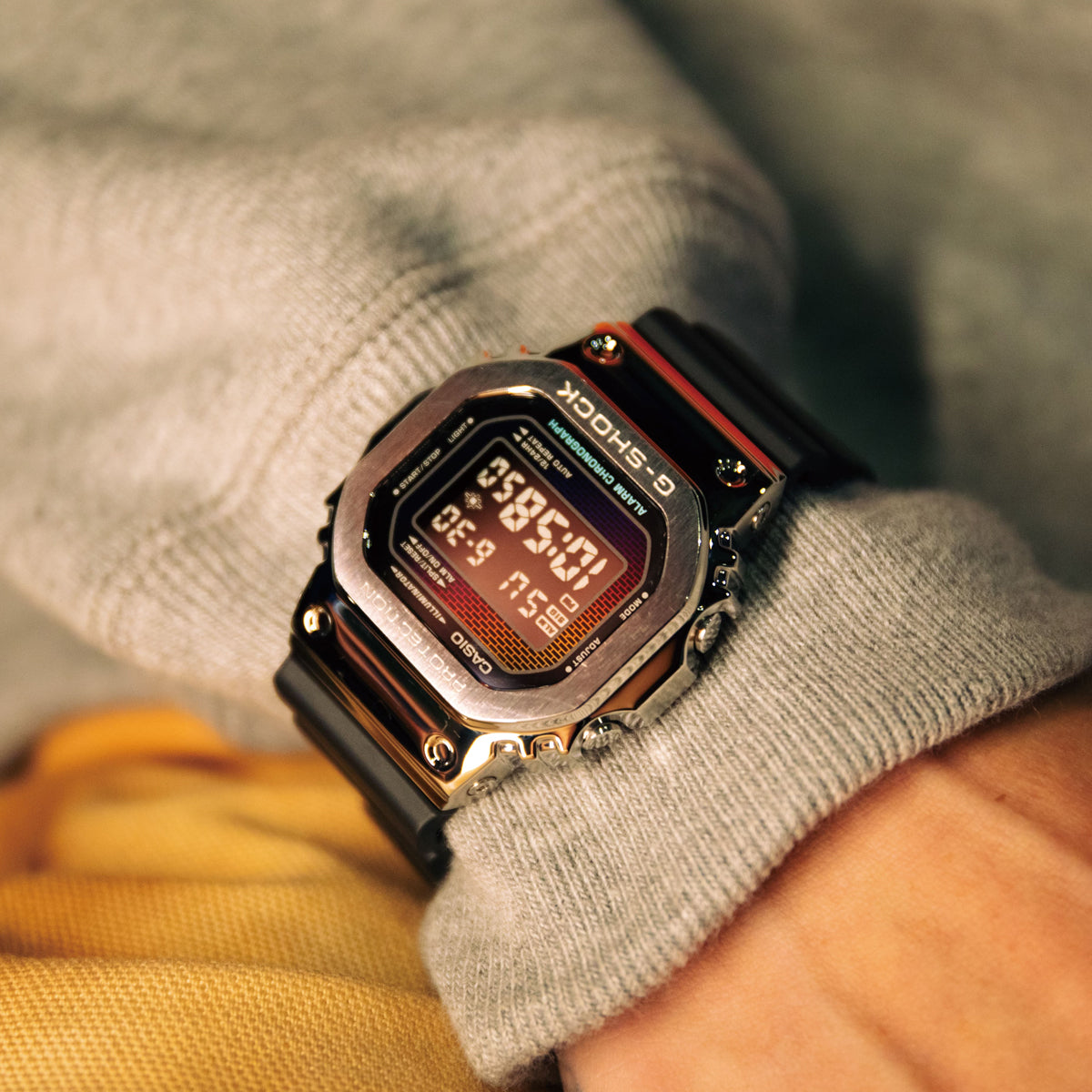 Orologio Casio G-Shock GM-5600RW-1ER Quadrato Metallo Racing