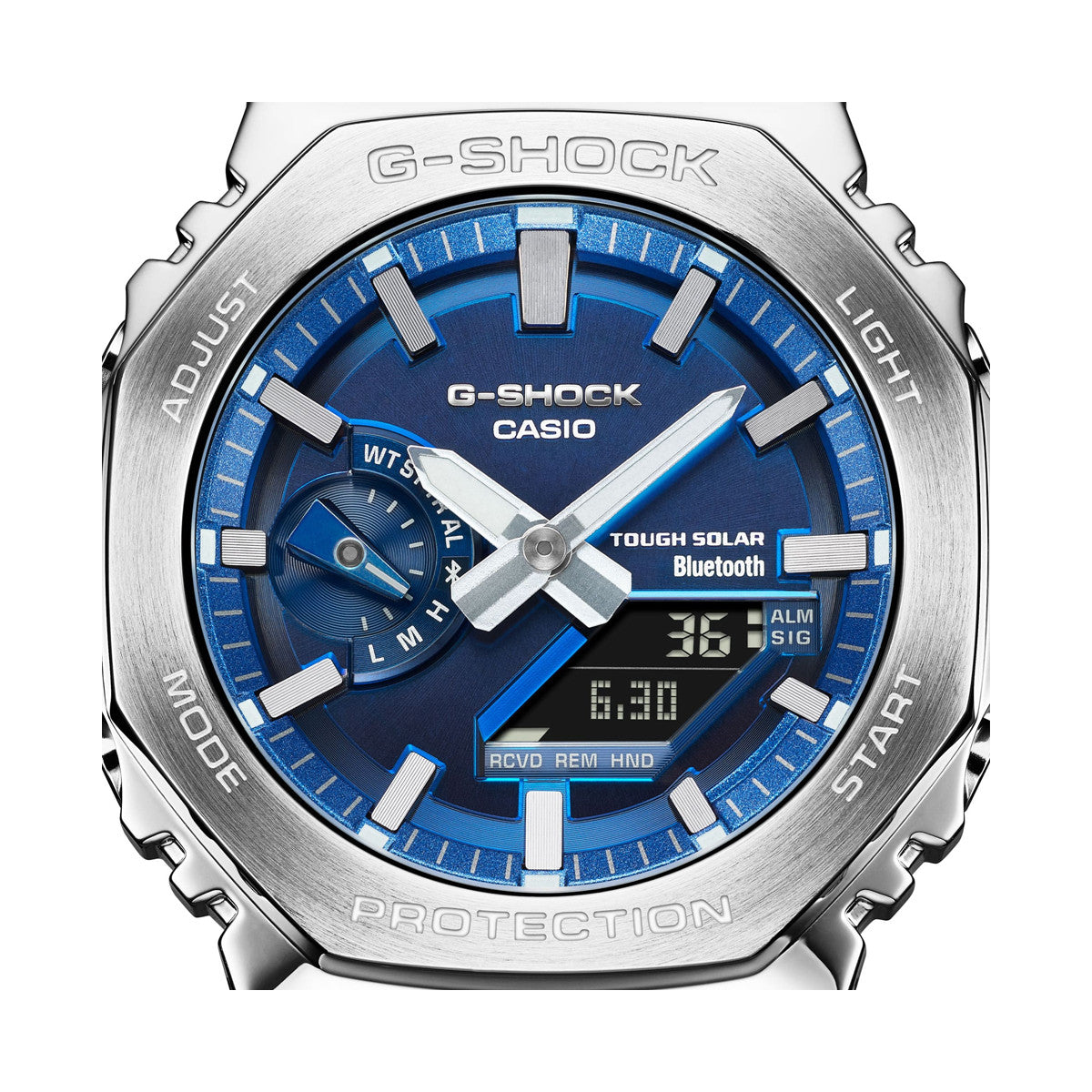 Orologio Casio G-Shock GM-B2100AD-2AER Full Metal Blu Titanio