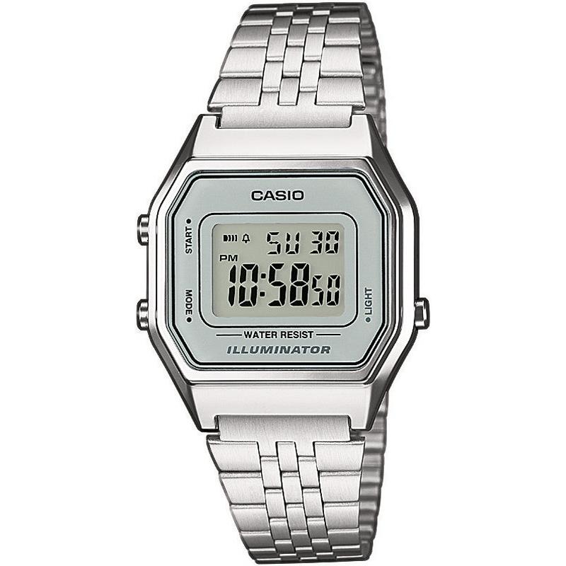 Orologio Casio LA680WEA-7EF Donna Digitale Acciaio Retrò