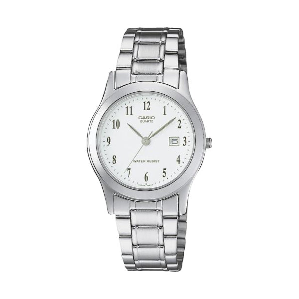Orologio Casio LTP-1141PA-7BEG Donna Classico Acciaio Bianco