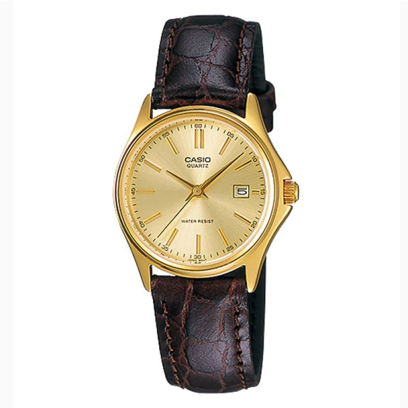 Orologio Casio LTP-1183Q-9AVDF Donna Pelle Oro Classico