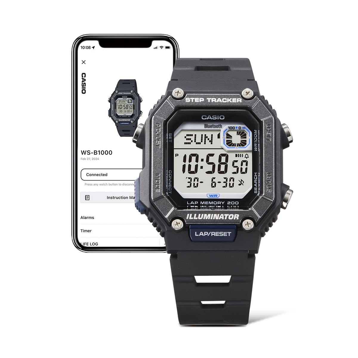 Orologio Casio WS-B1000-1AVEF