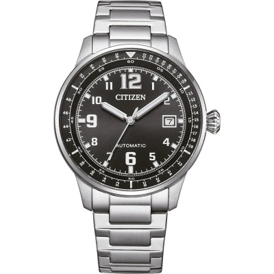 Orologio Citizen Automatico NJ0190-51E Tsuyosa Nero Rilievo