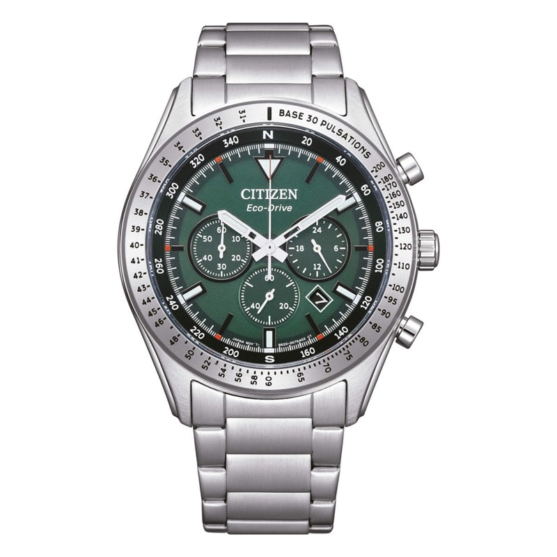 Orologio Citizen CA4600-89X Eco-Drive Crono Verde