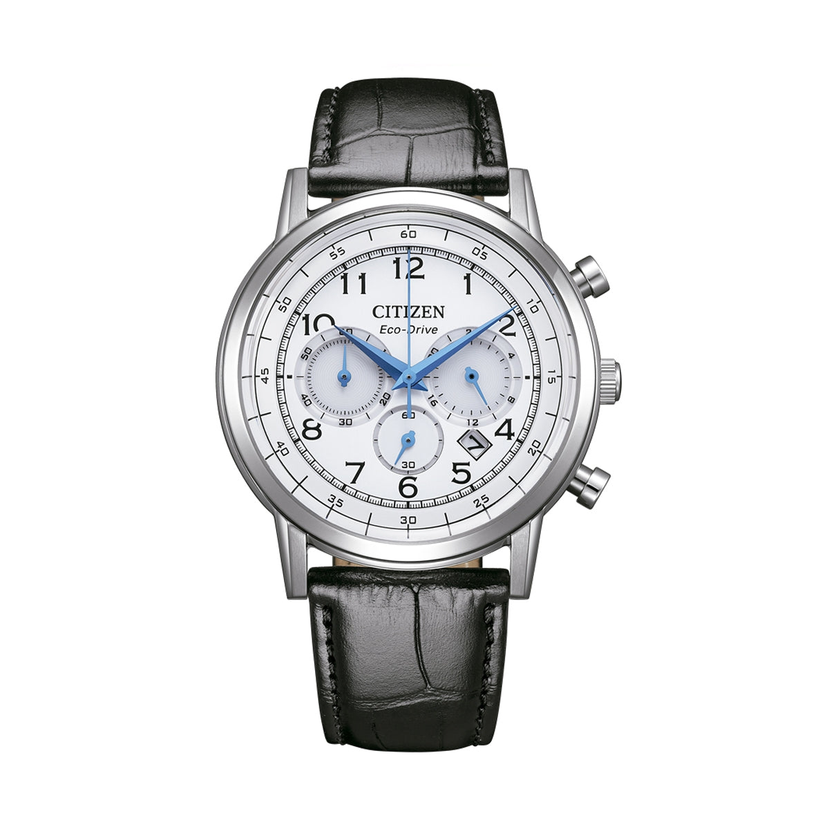 Citizen CA4630-02A Eco-Drive Chronograph Leather Watch