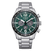 Orologio Citizen CA4654-55X Eco-Drive Crono Titanium Verde