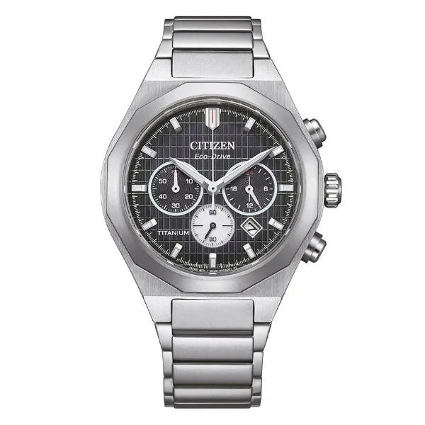 Orologio Citizen CA4690-51E Eco-Drive Cronografo Acciaio Nero