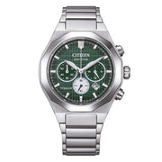 Orologio Citizen CA4691-59X Eco-Drive Crono Titanium Verde