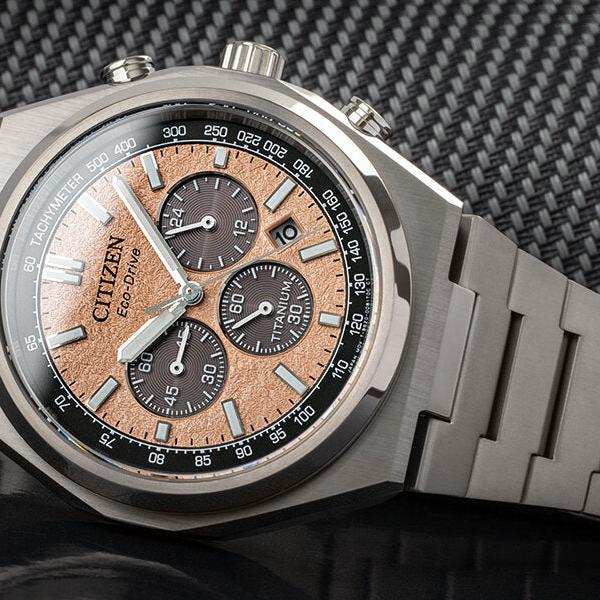 Citizen Chrono Super Titanium Watch 4610 CA4610-85Z