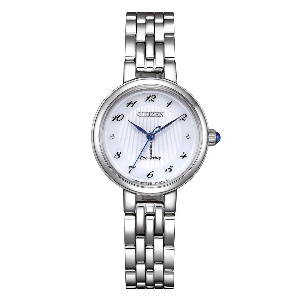 Citizen Women's Watch EM0990-81A Eco-Drive White Steel