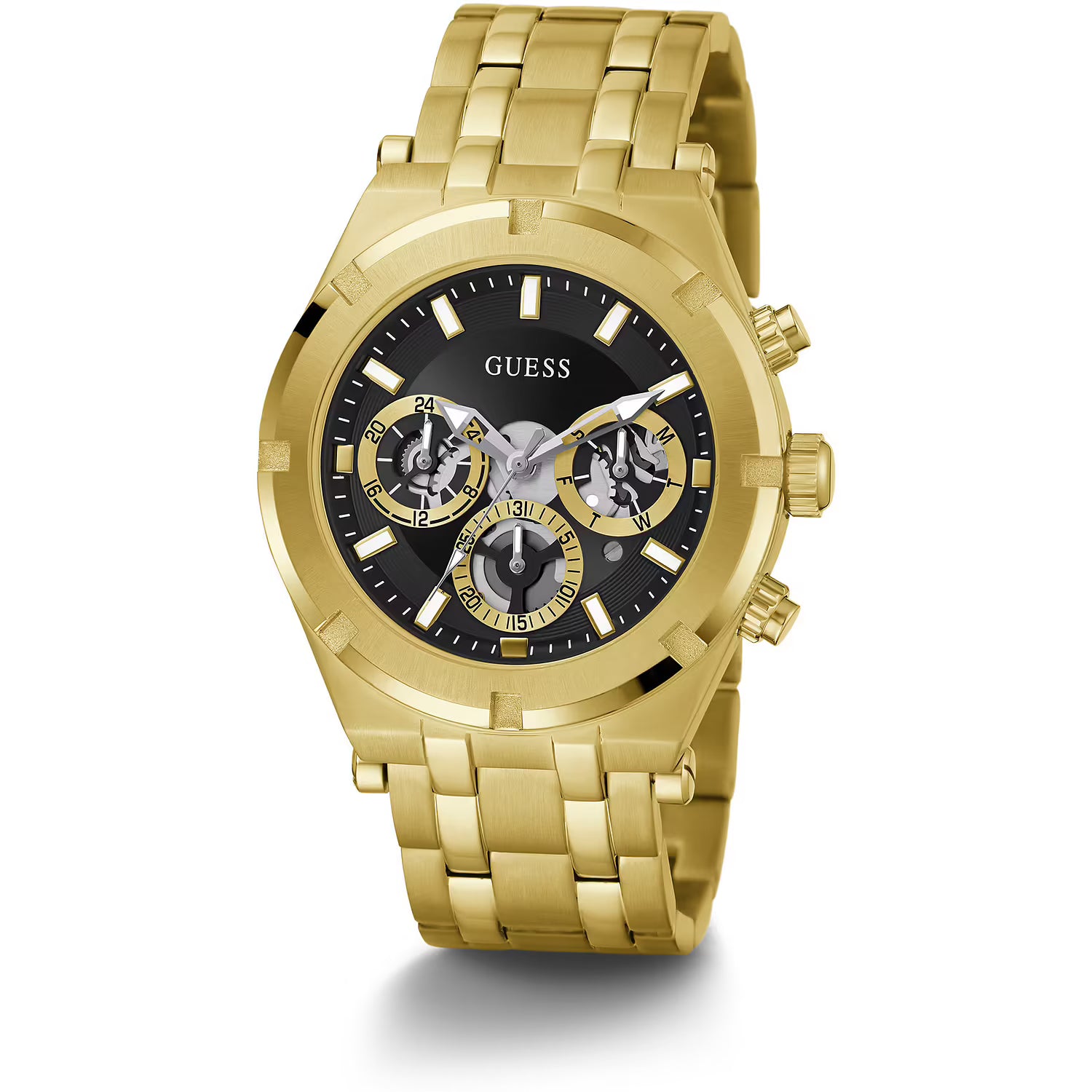 Orologio Cronografo Guess Uomo in Tono Oro Giallo GW0260G2