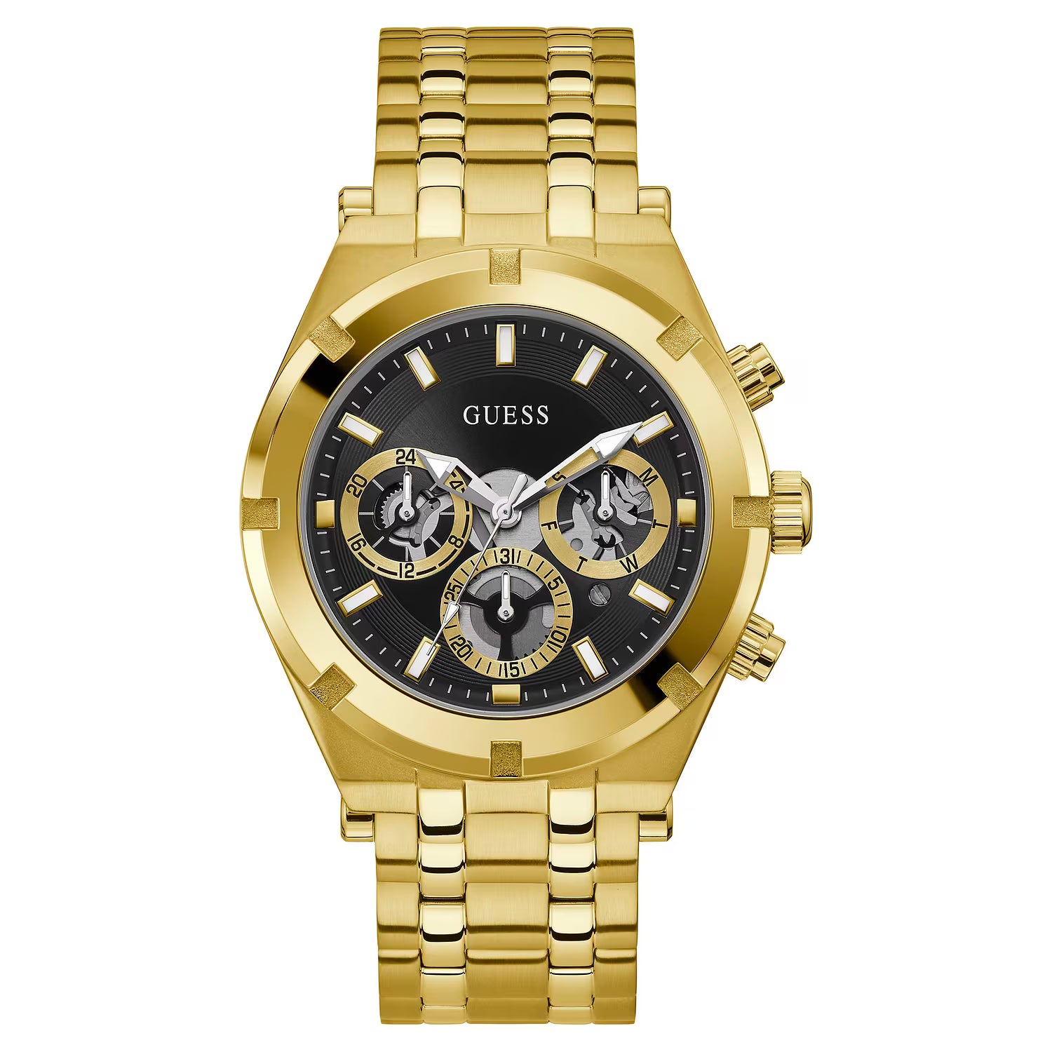 Orologio Cronografo Guess Uomo in Tono Oro Giallo GW0260G2