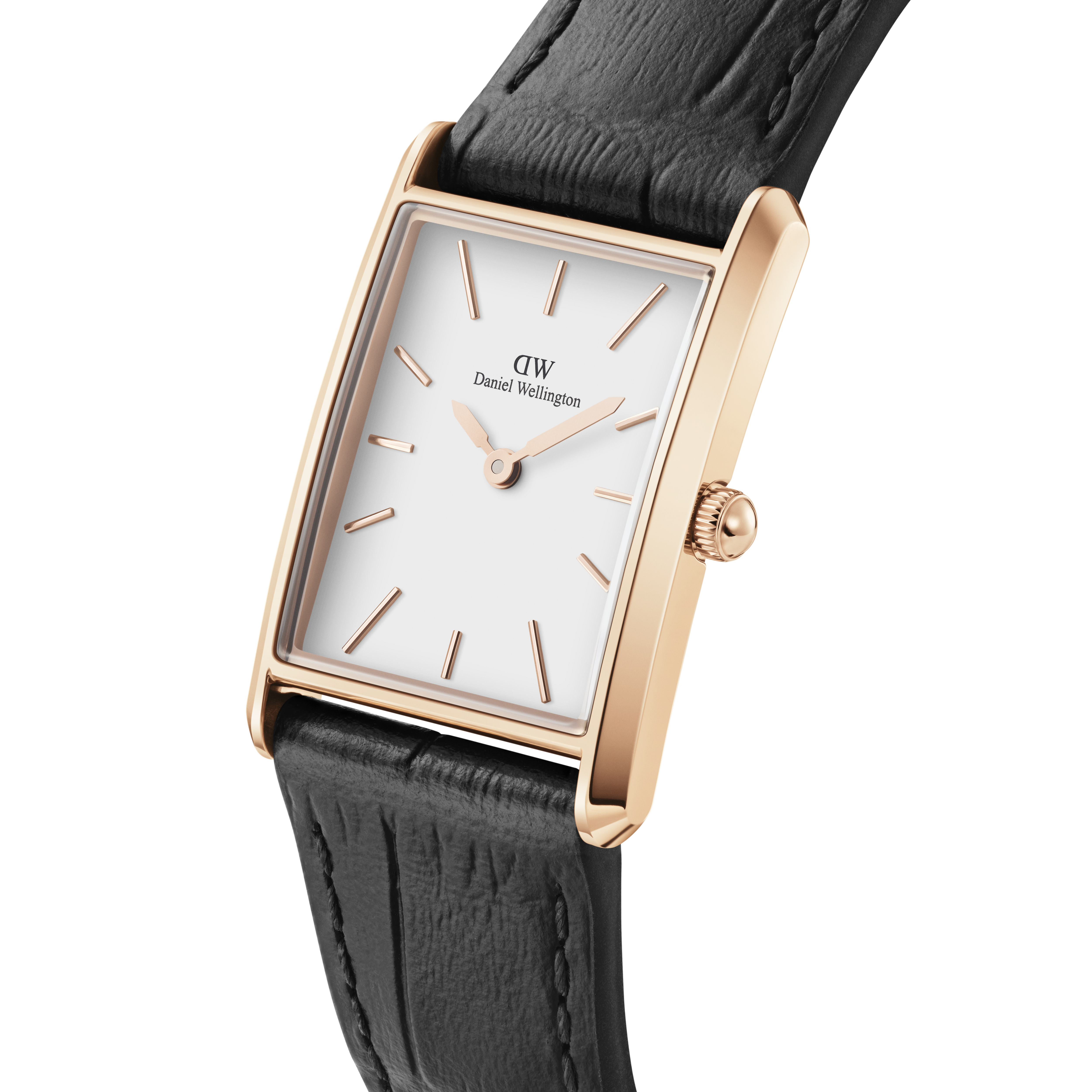 Daniel Wellington Women's Watch Bound Black Crocodile Dw00100693