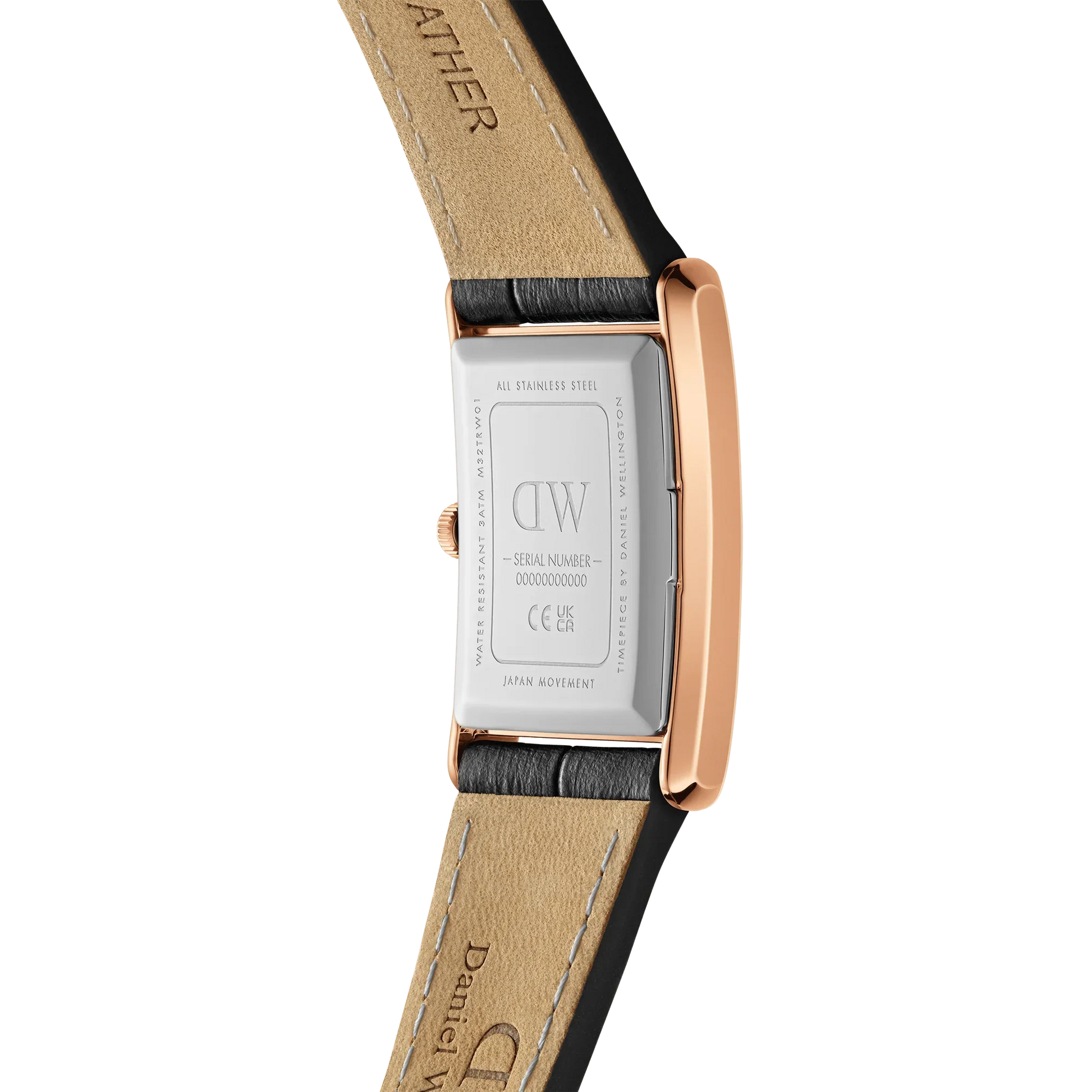 Daniel Wellington Women's Watch Bound Black Crocodile Dw00100693