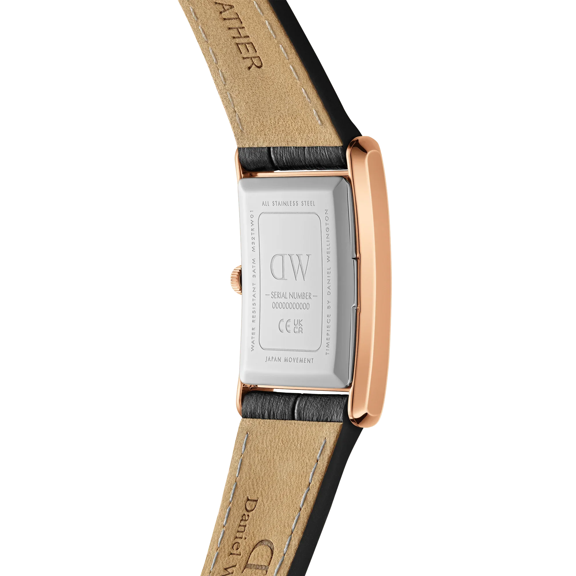 Daniel Wellington Women's Watch Bound Black Crocodile Dw00100693
