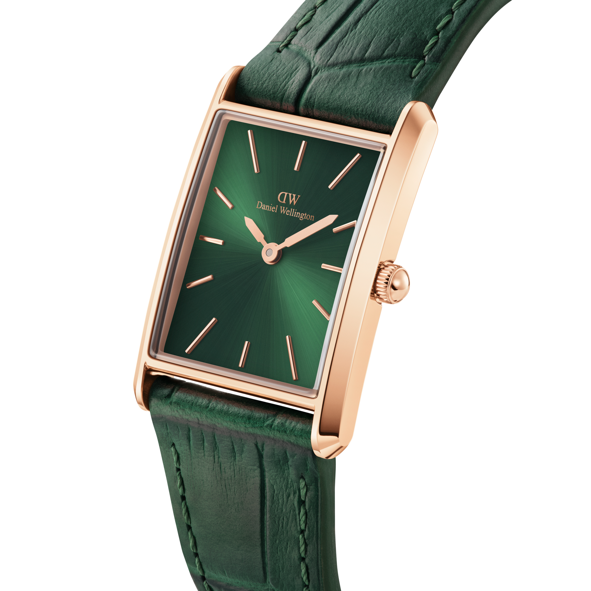 Daniel Wellington Bound Crocodile Emerald Women's Watch Dw00100694