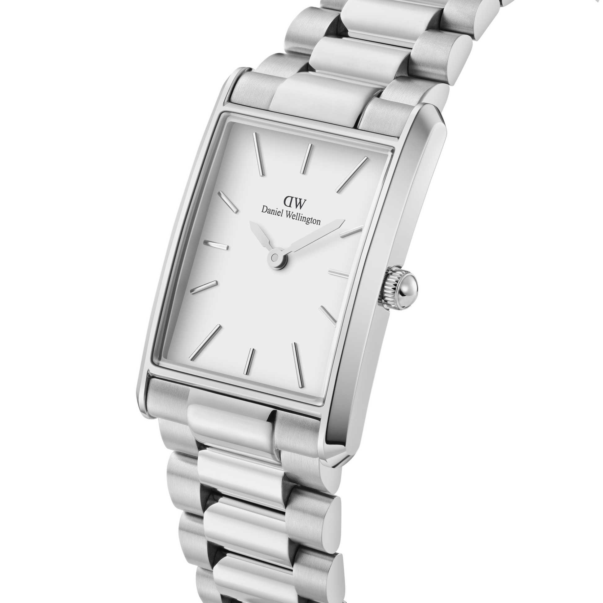Daniel Wellington Women's Watch Bound 3-Link Silver Dw00100700