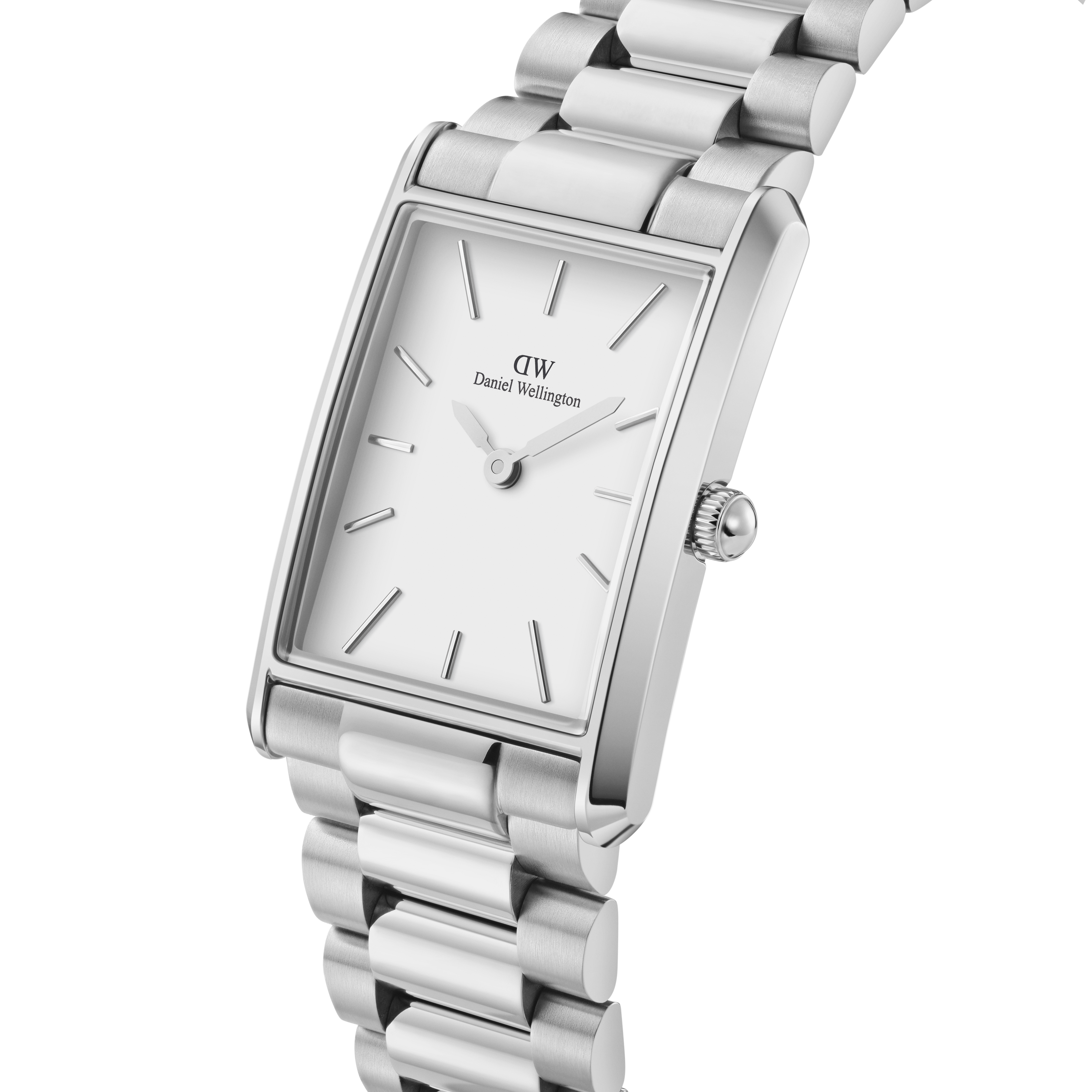 Daniel Wellington Women's Watch Bound 3-Link Silver Dw00100700