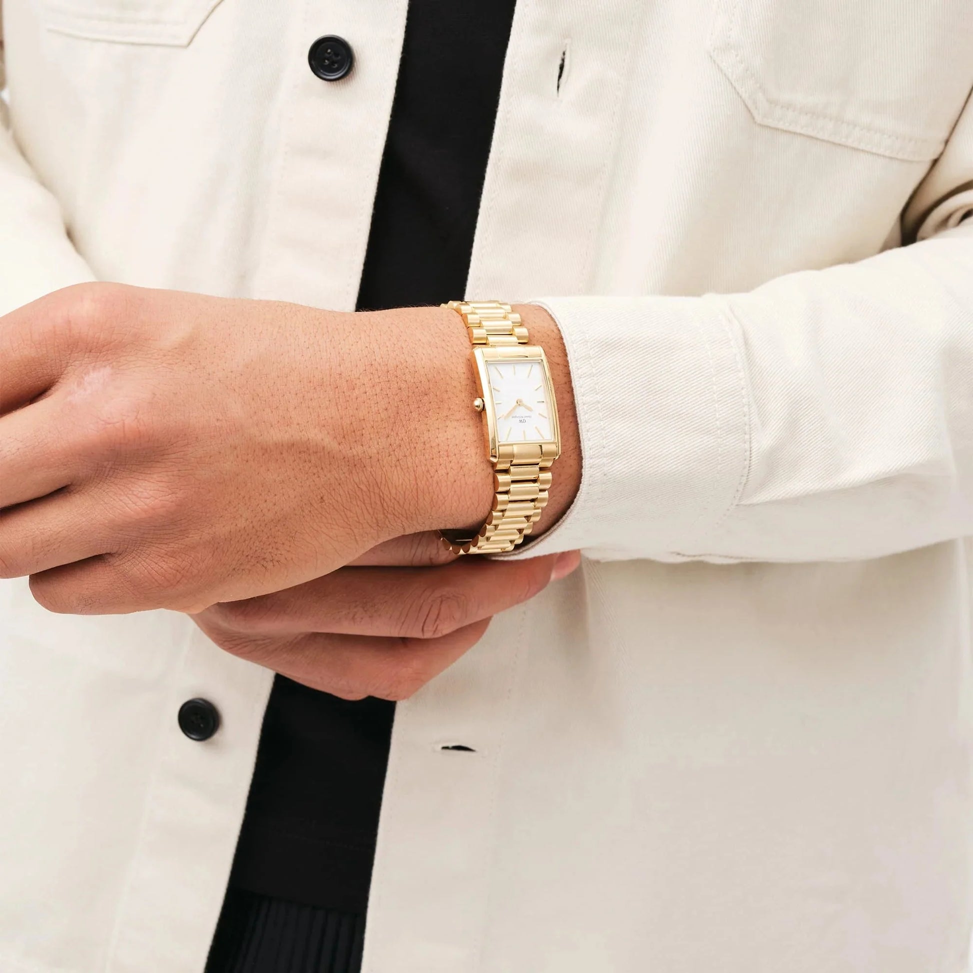 Daniel Wellington Bound 3-Link Gold Men's Watch Dw00100703