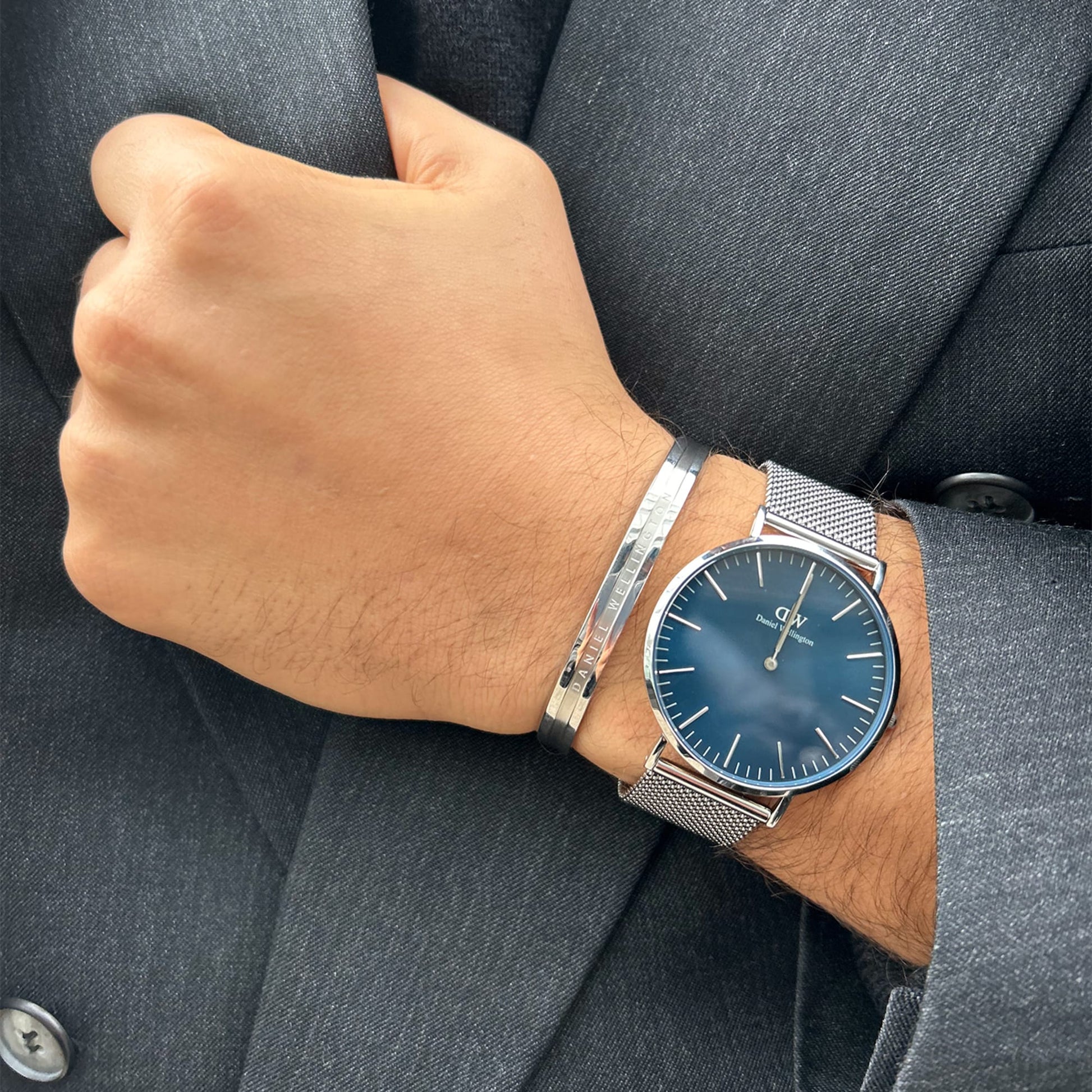 Daniel Wellington Classic Mesh Arctic Men's Watch Dw00100628