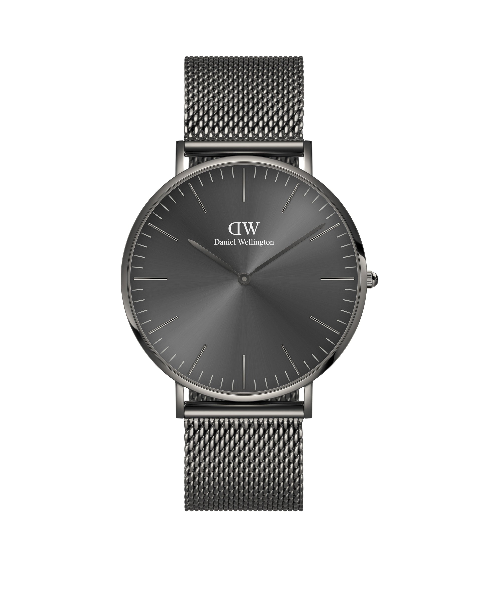 Daniel Wellington Men's Classic Mesh Graphite Watch DW00100630