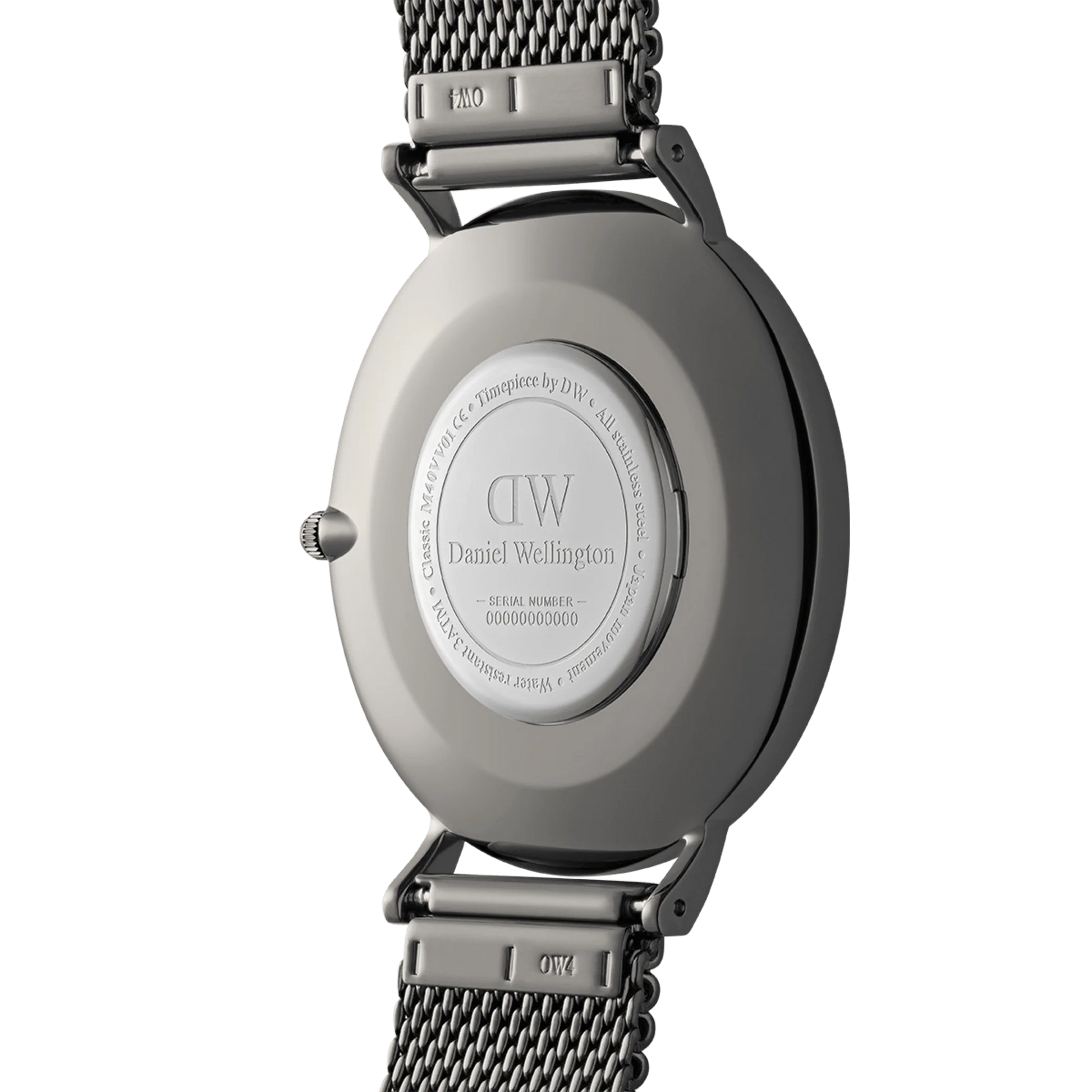 Daniel Wellington Men's Classic Mesh Graphite Watch DW00100630